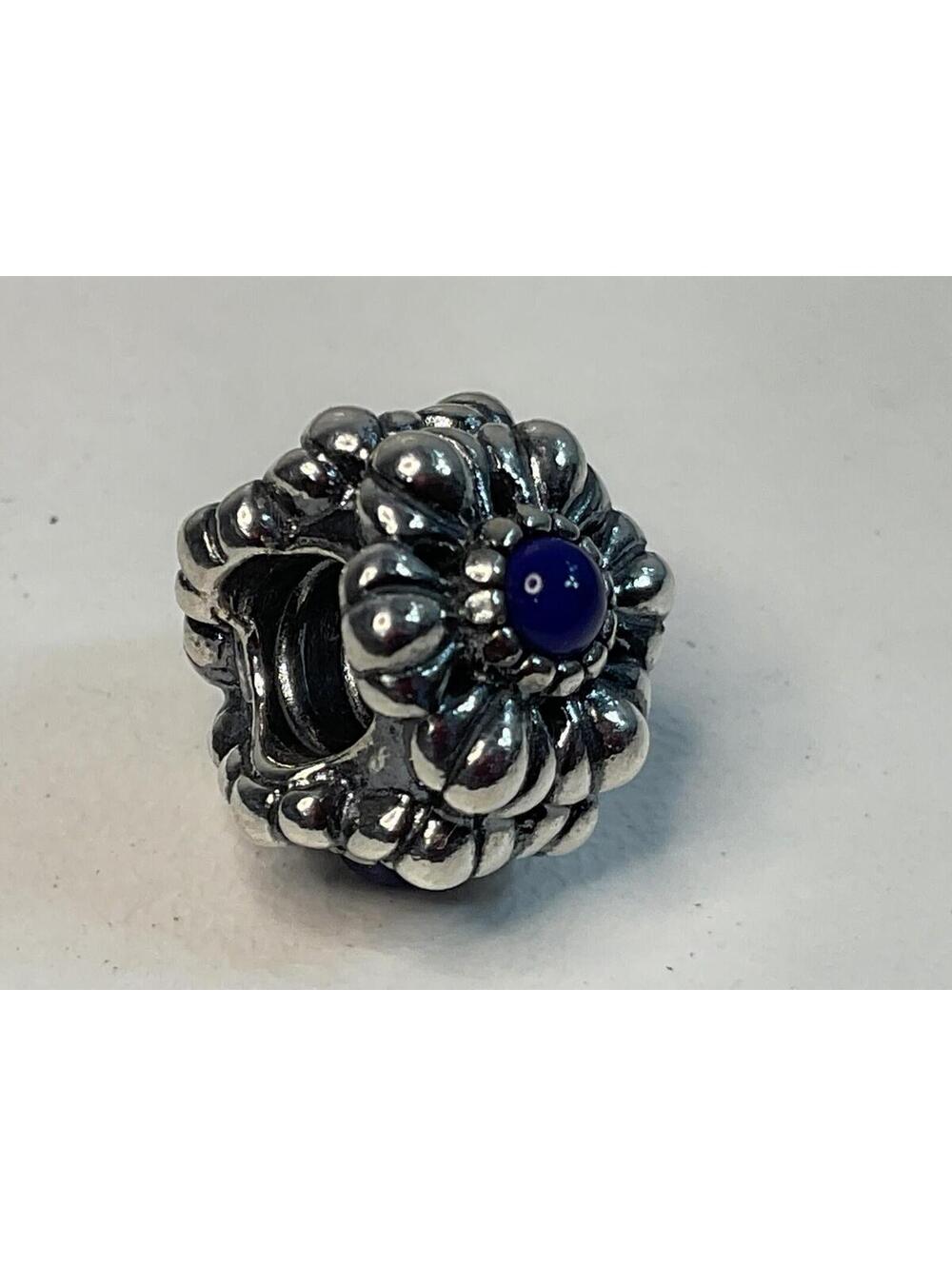 Pandora Birthday Bloom September Charm Lapis Lazuli